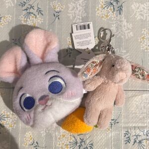 Jellycat and Disney Keychain Set